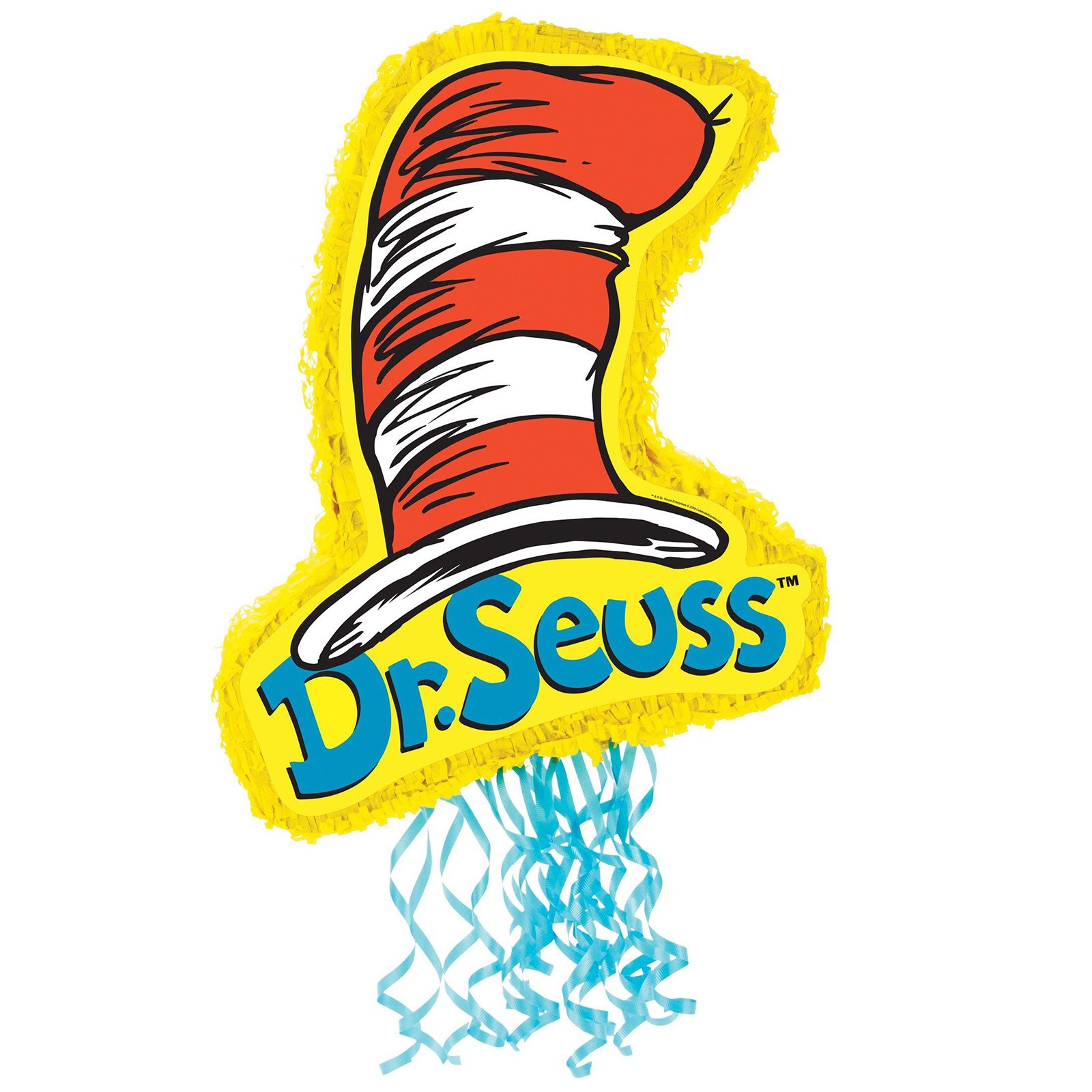 1600x1600 Dr. Seuss 21 Cat In The Hat Pull String Pinata
