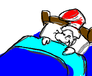 300x250 In The Hat Just Wants To Get Some Sleep