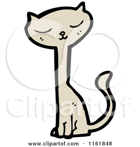 450x470 Clipart Of A Cartoon Kitty Cat Wearing A Top Hat
