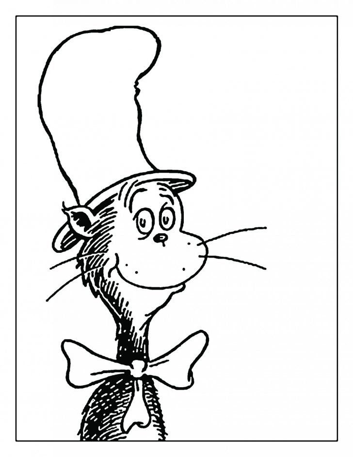 728x942 Paper Cat In The Hat Writing Paper