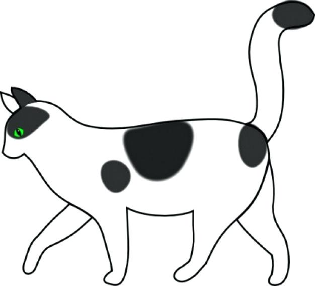 626x568 Cat Clipart Cat Coloring Pages Here Is A Small Collection Of Cute