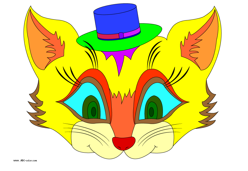 822x567 Cat Mask Picture
