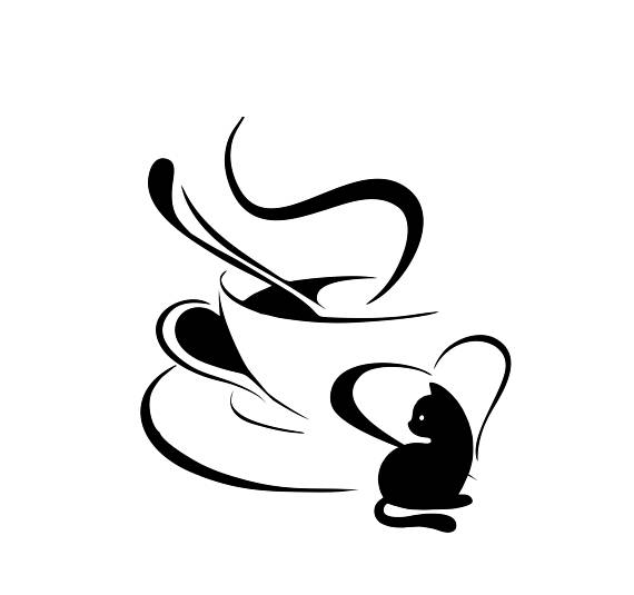 570x535 Cat Svgmeow Cat Heartcute Catcats Svg Kitten Svg Cat