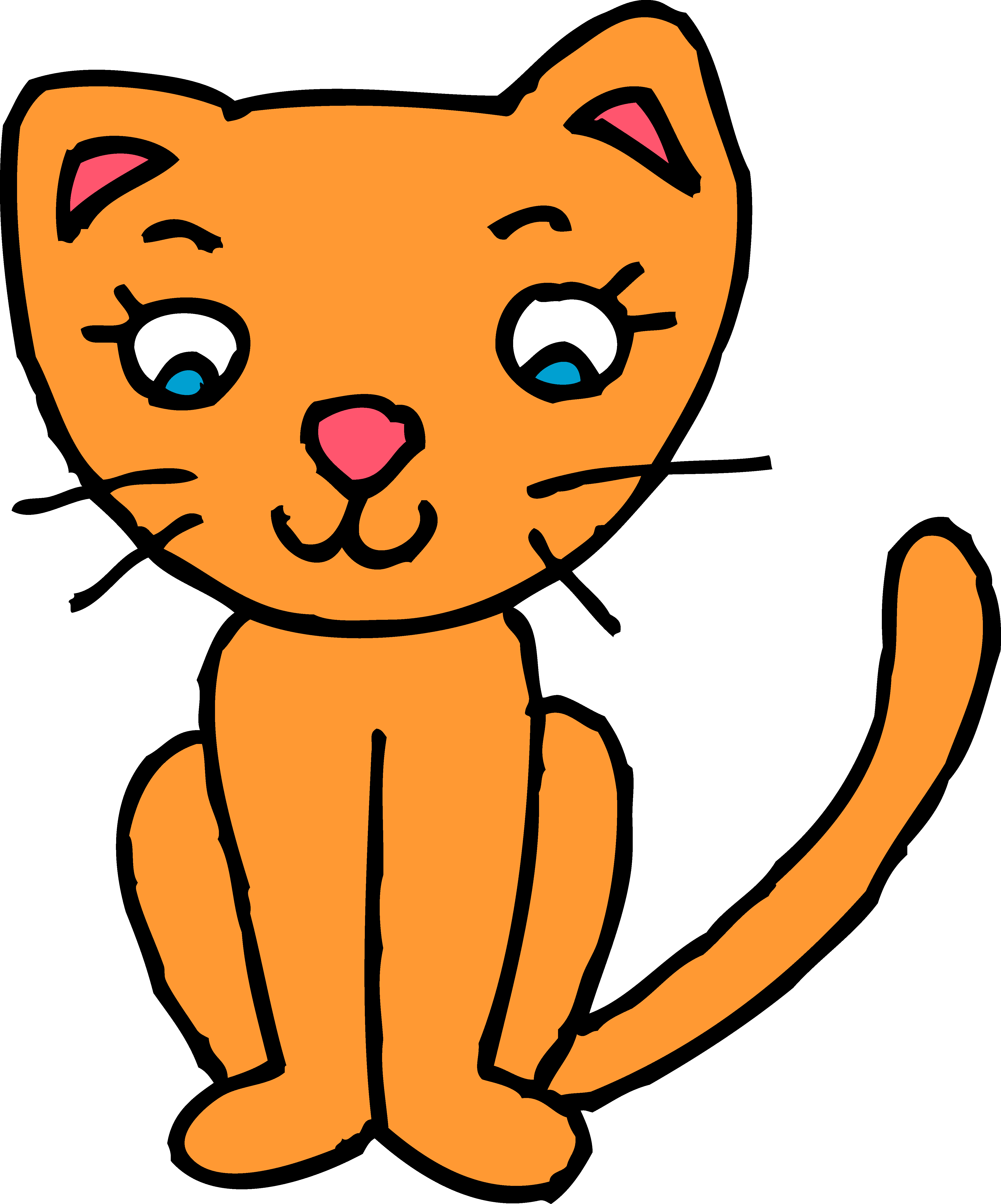 4637x5577 Pics Of Cats Clipart