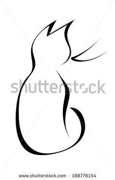 236x369 Image Result For Cat Silhouette Tattoo Designs Sukneles