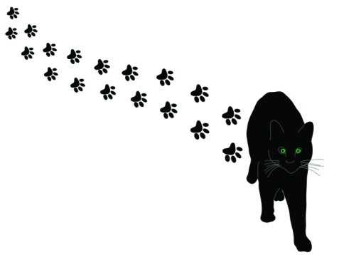 477x358 Paw Prints Cat Paw Print Clip Art Tumundografico