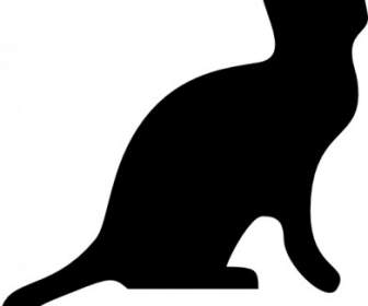 336x280 Cats And Dogs Silhouette Vector Vector Silhouettes Free Vector