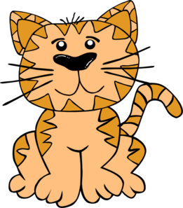261x297 Cat Sitting Clip Art