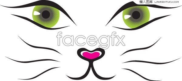 600x266 Cat Whiskers Clipart