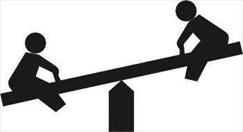 350x190 See Saw Clip Art