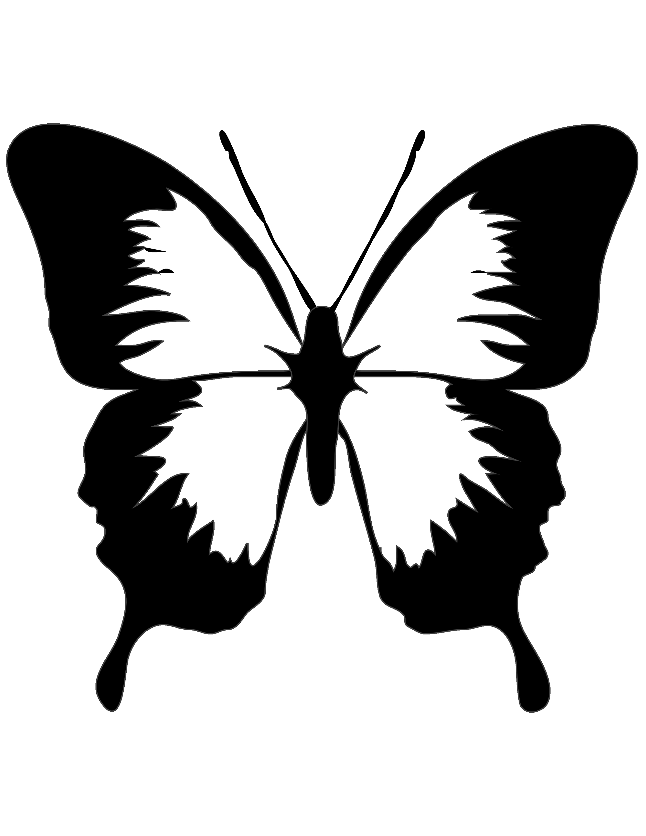 2550x3300 Pow Clipart