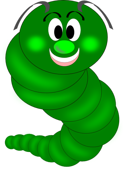 432x593 Cartoon Caterpillar Clip Art