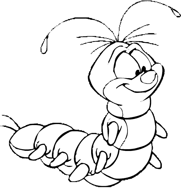 713x741 Caterpillar Coloring Pages Clipart Panda