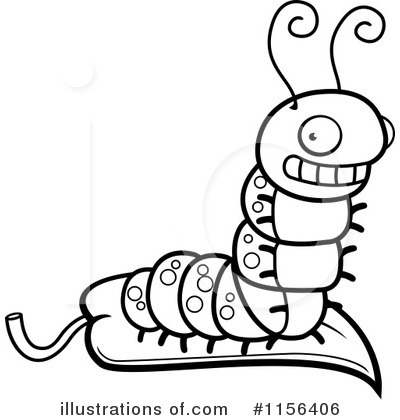 400x420 Caterpillar Outline Clipart 1962843