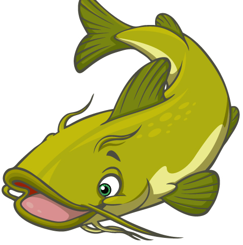 478x481 Best Catfish Clip Art