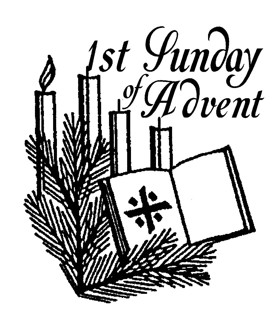 1085x1235 Free Clipart For First Sunday After Christmas Day
