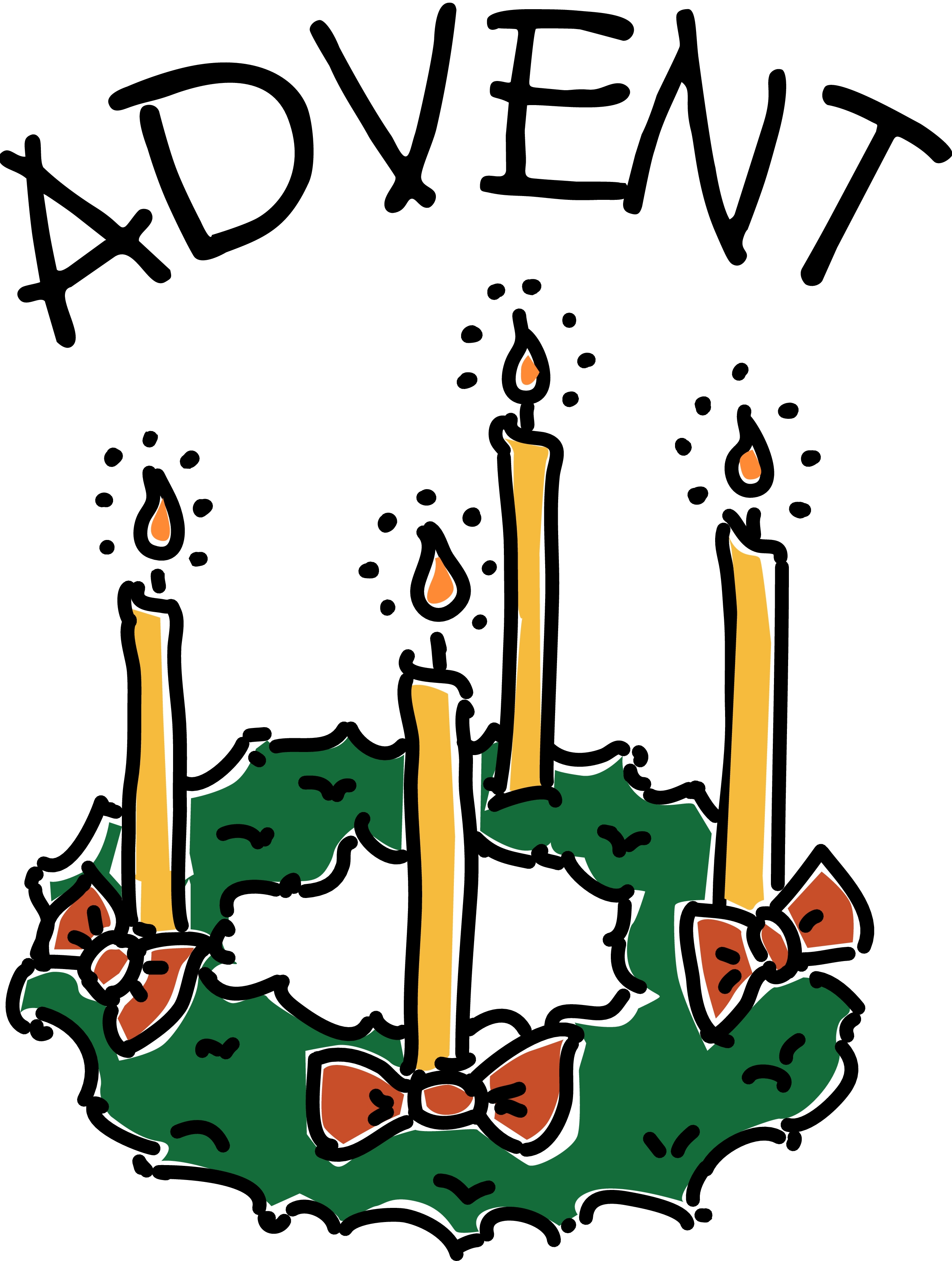 2492x3300 Candle Clipart Catholic