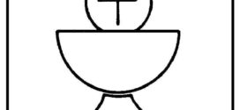 272x125 Catholic First Communion Clip Art On Chalice And Host