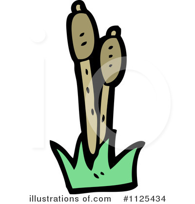 400x420 Cattails Clipart