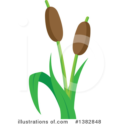 400x420 Cat Tails Clipart