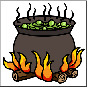 304x304 Clip Art Cauldron Color I Abcteach