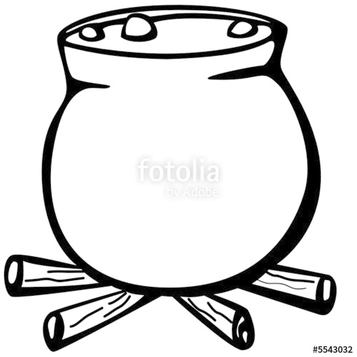 500x500 Soup Clipart Cauldron