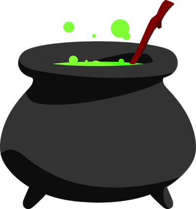 400x426 Witch Cauldron Clipart Free Images