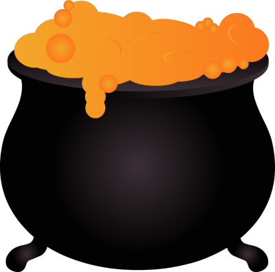 400x395 Witch Cauldron Clipart Free Images 2