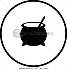 287x300 Art Image A Black Cauldron Icon