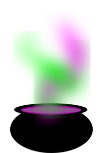 204x298 Cauldron Clip Art