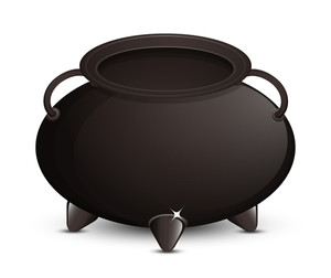300x252 Halloween Cauldron Vector Illustration Royalty Free Stock Image