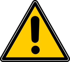 299x264 Caution Icon Clip Art