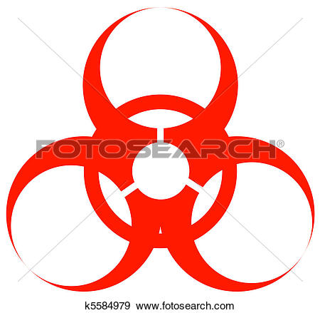 450x439 Biohazard Clipart Caution