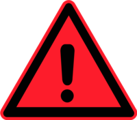 200x176 Warning Sign Clip Art