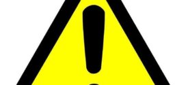 272x125 Warning Sign Clip Art Free Vector In Open Office Drawing Svg