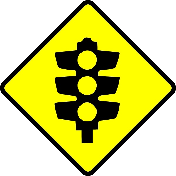 600x600 Caution Traffic Lights Clip Art Free Vector In Open Office Drawing