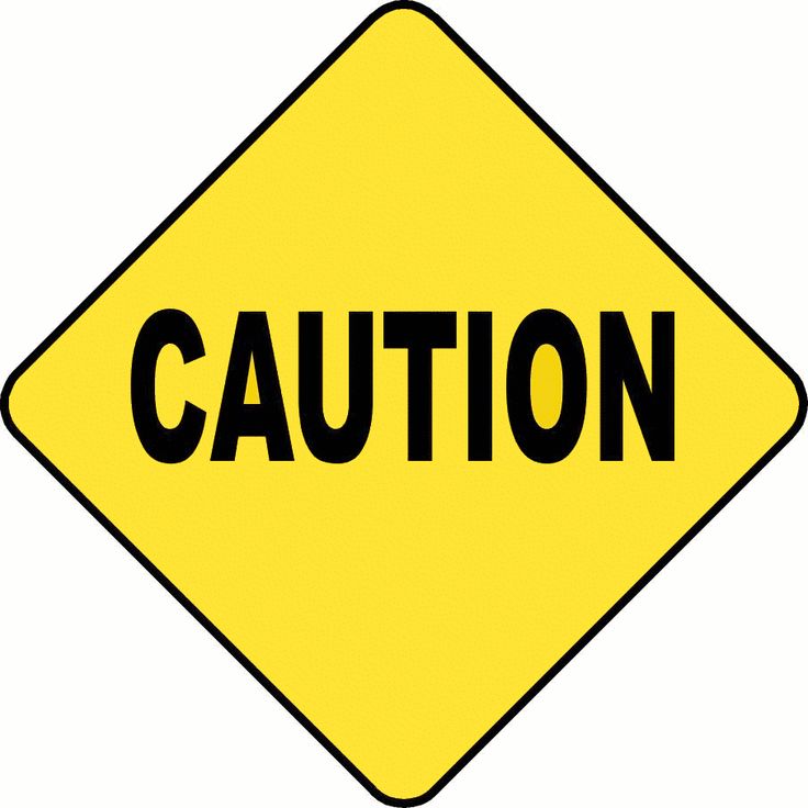 736x736 Danger Clipart Signage