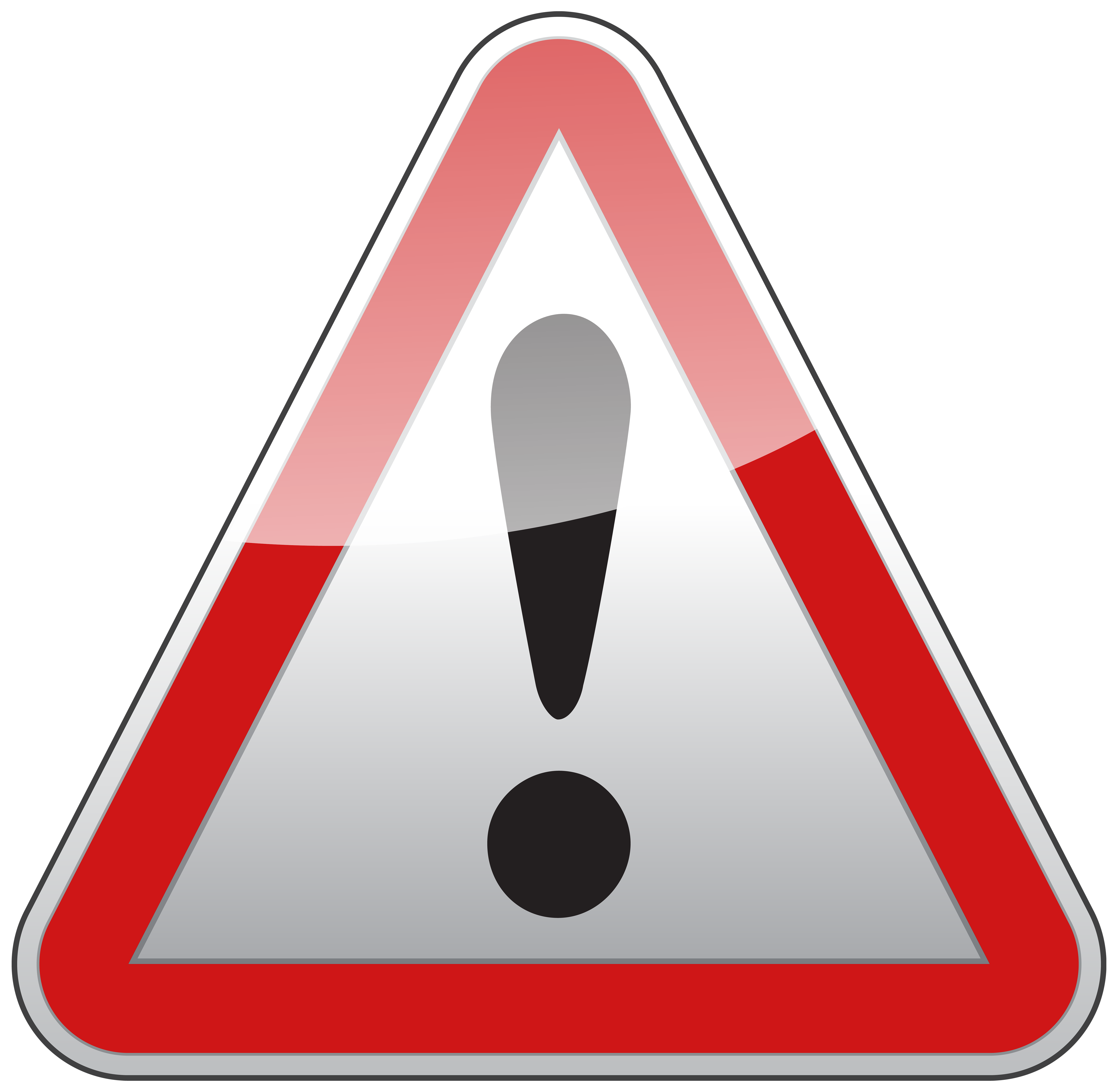 5000x4884 Triangle Warning Sign Png Clipart