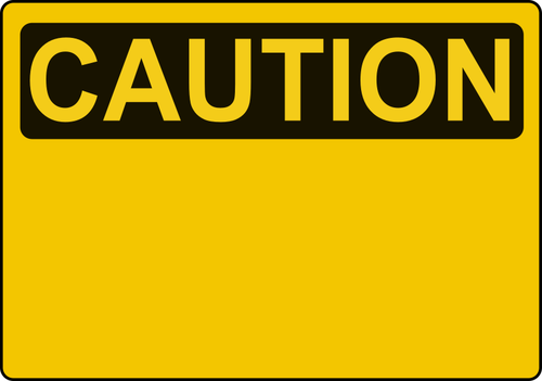 500x351 8408 Caution Sign Clip Art Free Public Domain Vectors