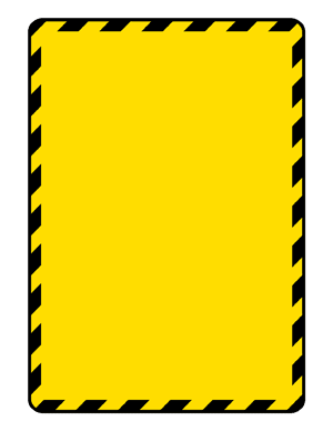 300x388 Danger Clipart Border