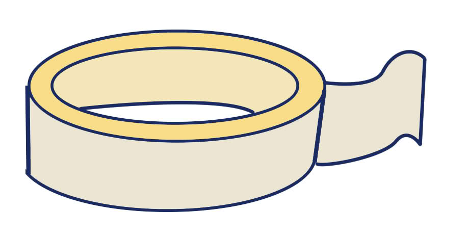 916x465 Clipart Tape