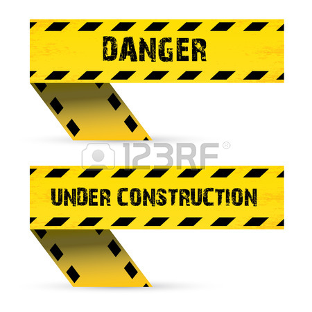 450x450 Yellow Security Warning Tapes Set Caution Royalty Free Cliparts