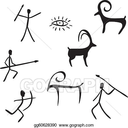 450x448 Graphics For Cave Paintings Clip Art Graphics