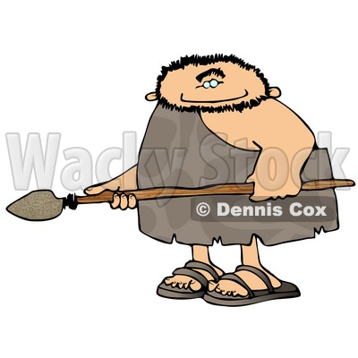 400x400 Hunting For Animals With A Spear Clipart Picture Djart
