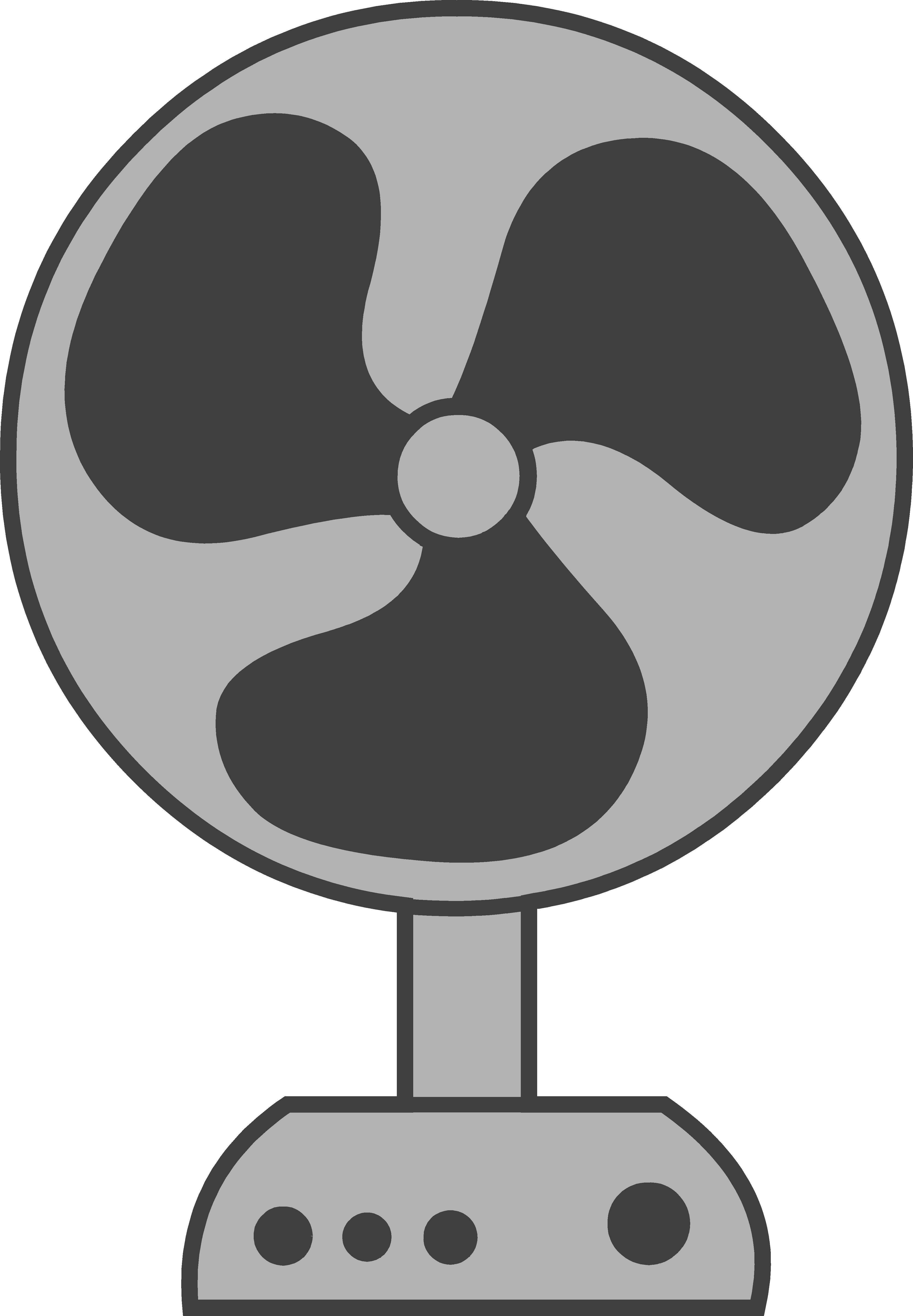 3955x5701 Fan Clipart