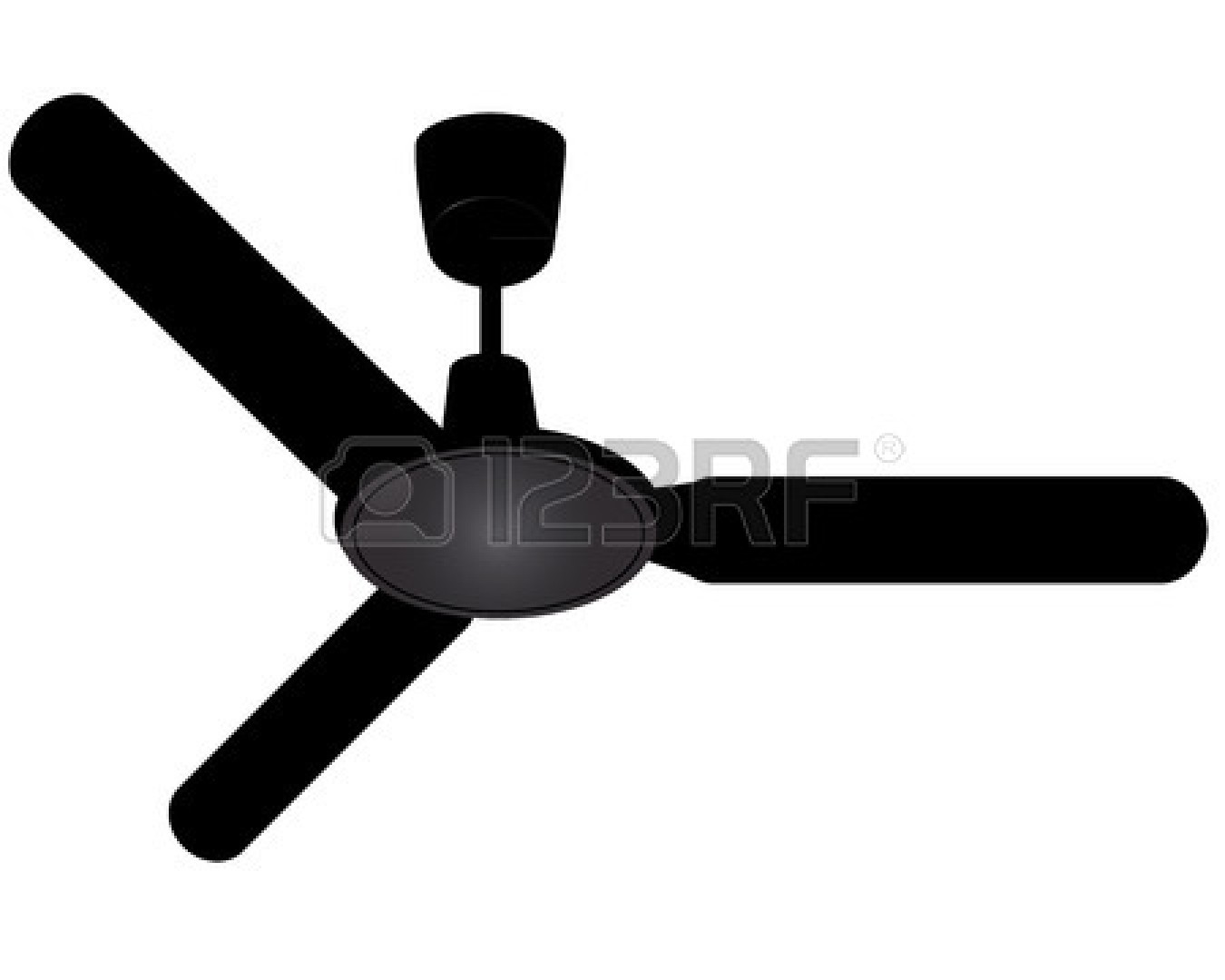 1350x1080 White Ceiling Fan Clipart Panda