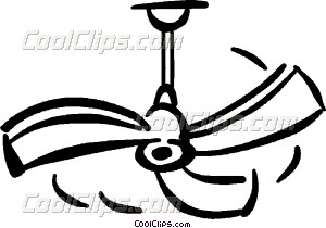 300x210 Ceiling Fan Vector Clip Art