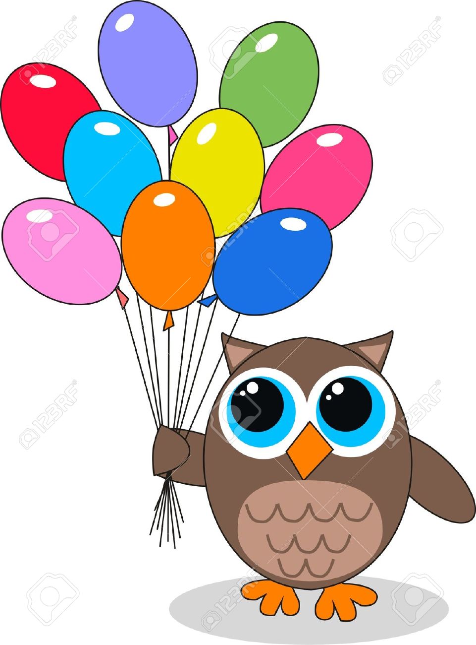 961x1300 Owlet Clipart Happy Birthday