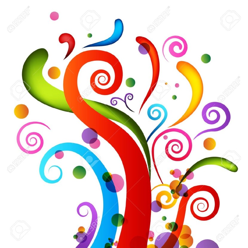 830x830 Celebration Clipart Confetti