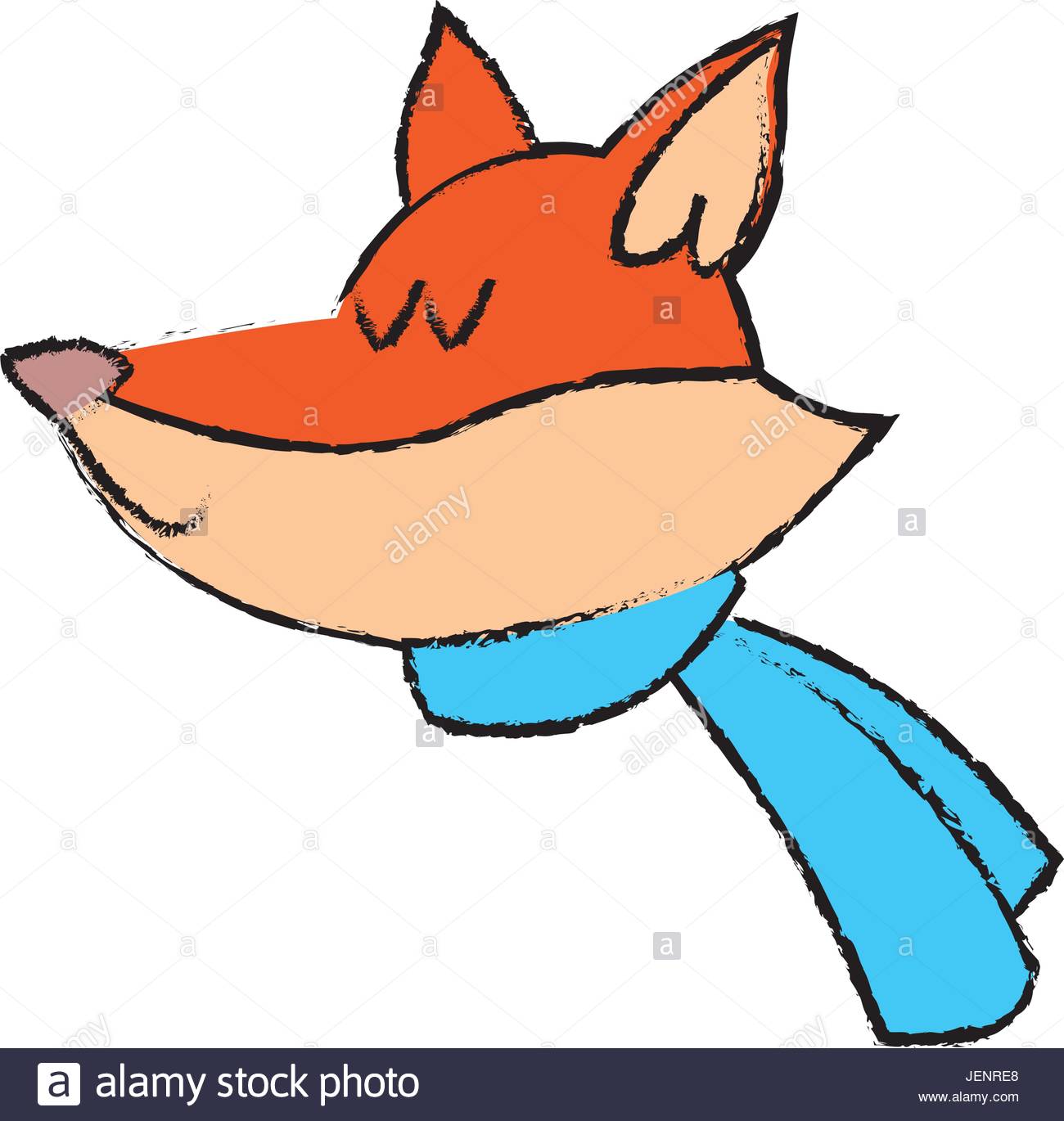 1300x1370 Christmas Fox Celebration Cartoon Festive Stock Vector Art